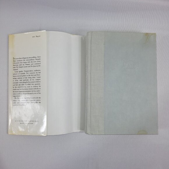 Anne Rice Vampire Chronicles Taltos Tales Body Thief Lasher 3 Hardcover Book Lot - Picture 8 of 9